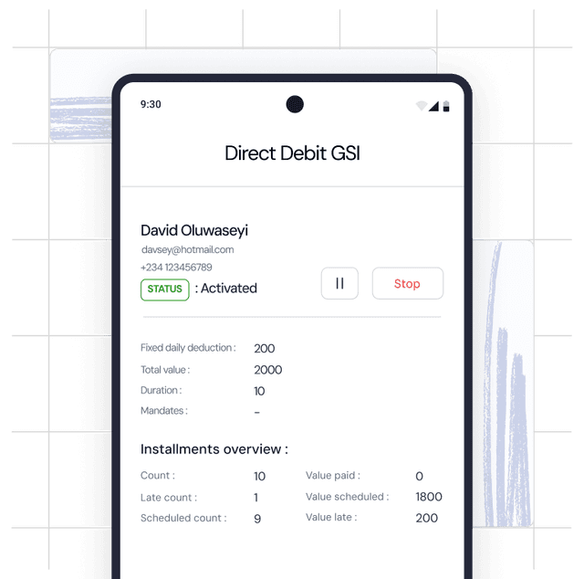Zeeh Direct Debit (Automated Payment Collection)