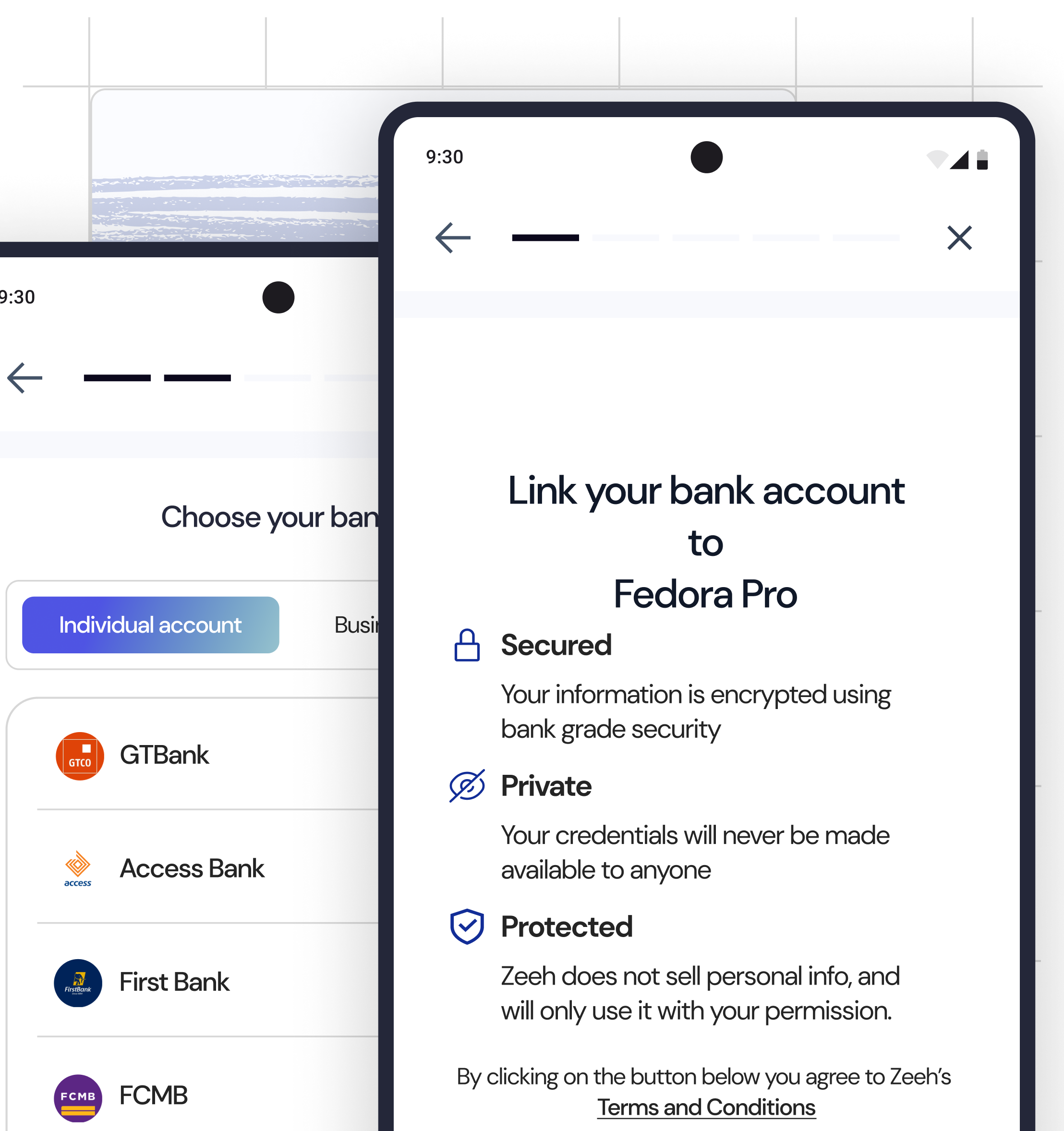 Enable your users to securely connect their financial accounts across banks